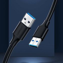 Ugreen cable USB 2.0 cable (male) - USB 2.0 (male) 0.5 m black (US128 10308)