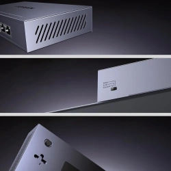 Switch Ugreen przełącznik ethernet 6-Portowy 1Gb/s z PoE - szary