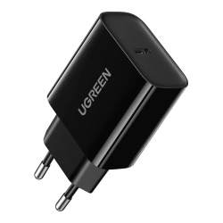 Ugreen ladergerät uSB Typ C 20W Power Delivery Schwarz (10191)