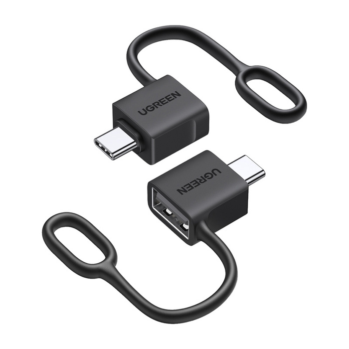 USB-C to USB-A Adapter Ugreen LS503, 2 pieces (white)