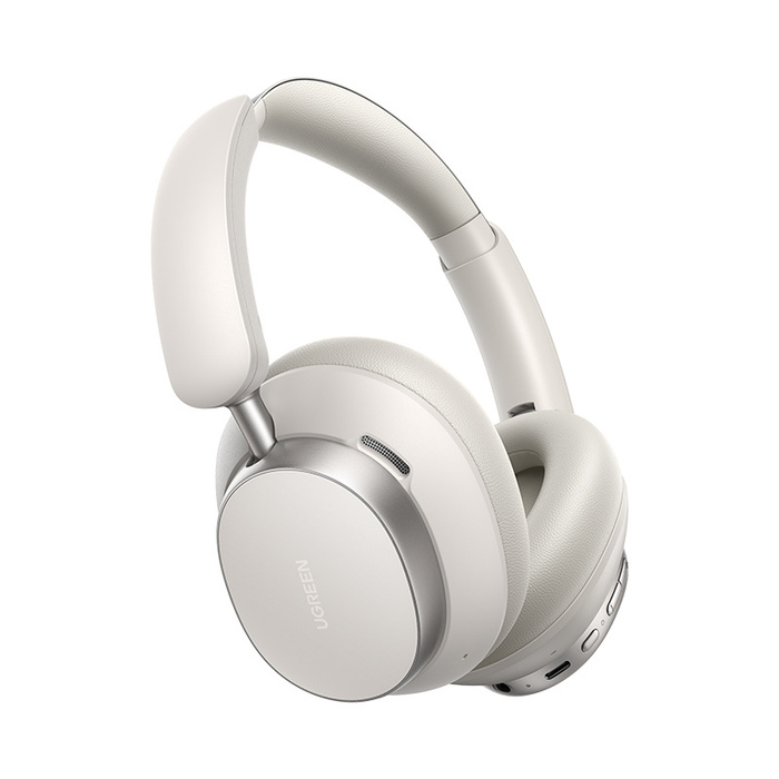 Headphones wireless Ugreen HP206, Studio Pro Hybrid ANC (white)