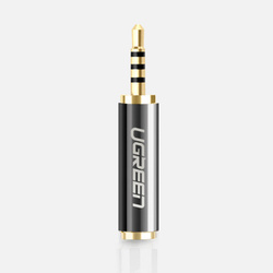 Ugreen audio adapter jack 2.5mm male to jack 3.5mm female black (20501)