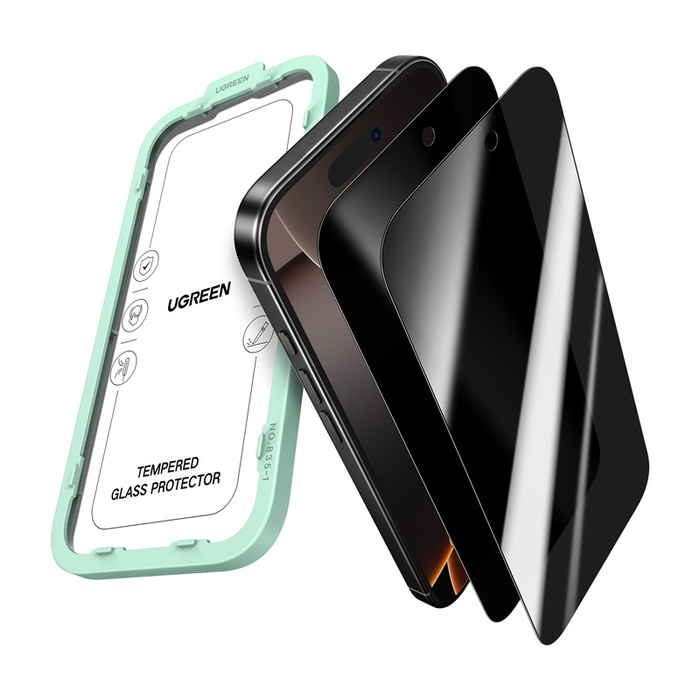 Tempered Glass privatizing Ugreen SP1154 for iPhone 17 Air (2 pcs.)