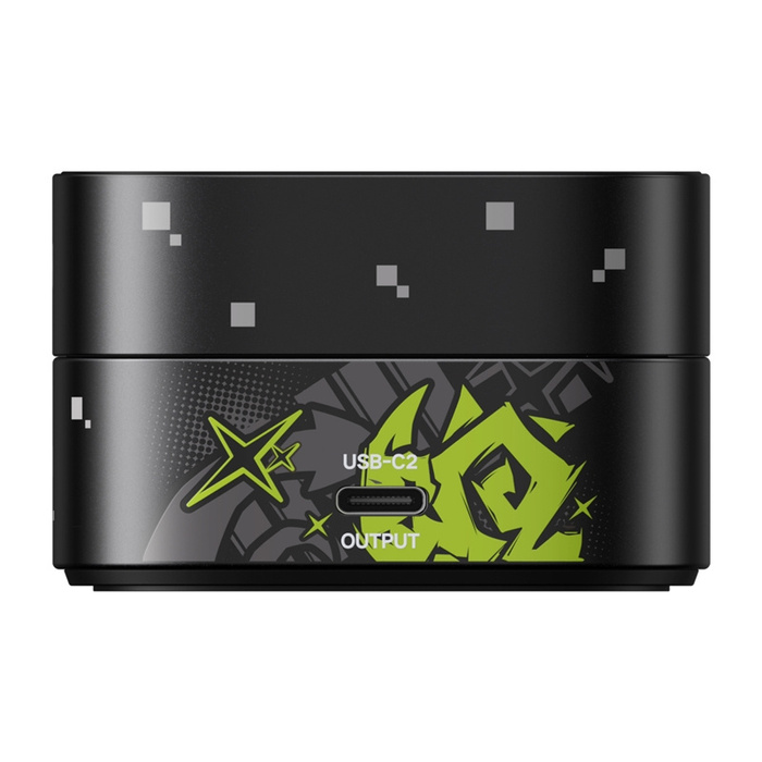 Ladergerät qi2 2in1 induktiv Ugreen W702 Genshin Impact Series für IPhone, AirPods, 25W + kabel USB-C 1m