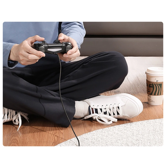 Ugreen Festplattenschacht M.2 B-Key SATA 3.0 5 Gbps Grau + USB Typ C Kabel (CM400)