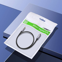 Ugreen Kabel AUX-Verlängerungskabel 3,5 mm Miniklinke 2 m schwarz (AV118 10594)