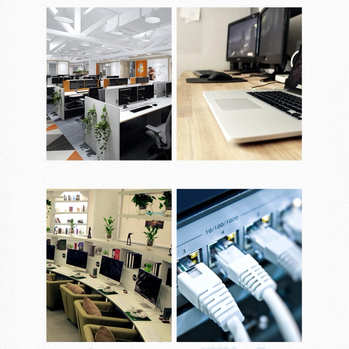 Ugreen cable network LAN Ethernet U/UTP Cat. 6 1000Mbps 15m black (NW102)