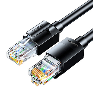 Cable Ethernet Ugreen NW315, Cat6A UTP, 0.5m (black)