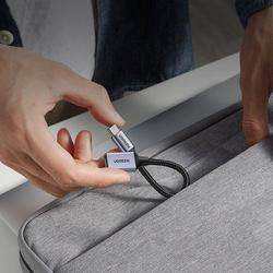 Kabel USB C (Stecker) - USB (Buchse) 3.0 OTG 0,15m Ugreen US378 - schwarz