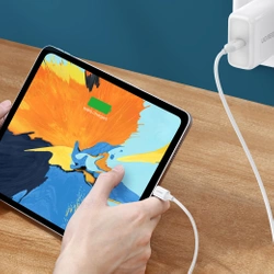 Ugreen US264 60517 USB-C / USB-C PD QC AFC Kabel 0,5 m – weiß