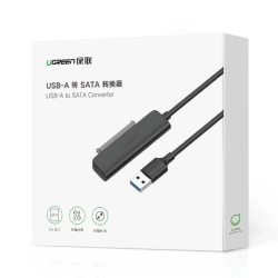 Ugreen adapter HDD SSD 2.5'' SATA III 3.0 - USB 3.2 Gen 1 (USB 5 Gbps) black (70609 CM321)