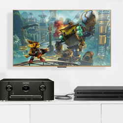 Ugreen optical cable audio cable 2 m digital optical fiber Toslink SPDIF gray (70892)