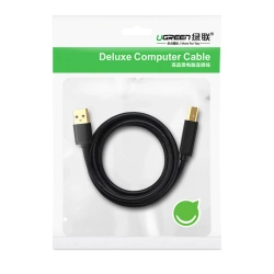 Ugreen US210 10372 Printer Cable USB-A 3.0 / USB-B 5Gbps 2m - Black