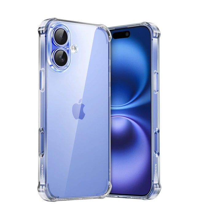 Etui Ugreen Bright Cushion iPhone 16 (przezroczysty)