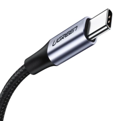 Ugreen CM556 cable with USB-C and DisplayPort 8K connectors, 1 m long - gray