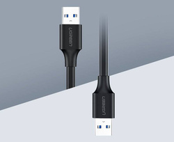 Ugreen cable USB 2.0 cable (male) - USB 2.0 (male) 0.5 m black (US128 10308)