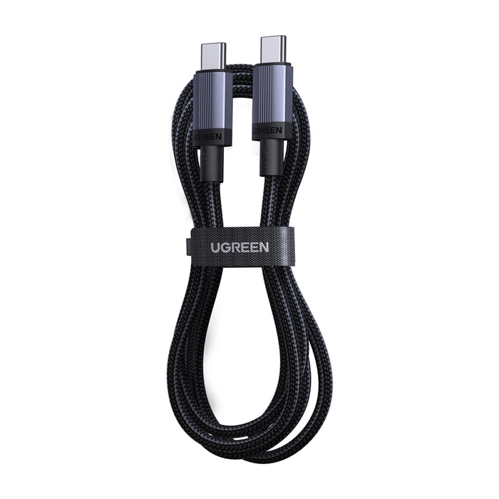Kabel USB-C do USB-C Ugreen L528, 100 W, 0.5m (szary)