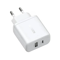 Ładowarka sieciowa Ugreen X227 20W GaN 1x USB-A 1x USB-C - biała