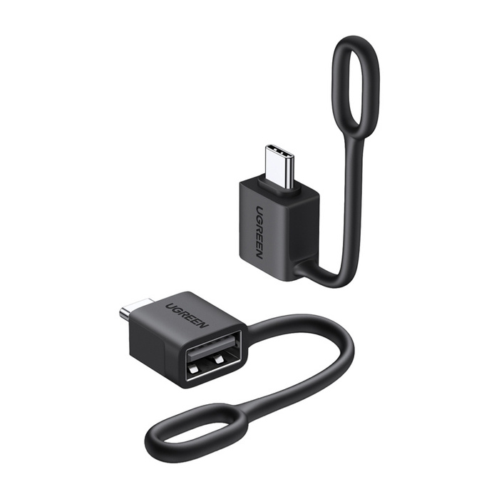 USB-C to USB-A Adapter Ugreen LS503, 2 pieces (white)
