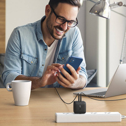 Ugreen Ladegerät 2x USB Typ C 66W Power Delivery 3.0 Quick Charge 4.0+ schwarz (CD216)