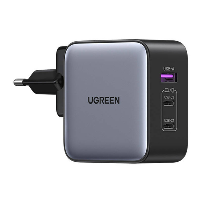 Ugreen Nexode wall charger, 2x USB-C + USB, 65W CD296