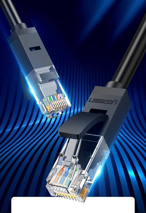 Ugreen cable internet network cable Ethernet patchcord RJ45 Cat 6 UTP 1000Mbps 1m blue (NW102 11201)