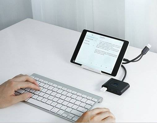 Ugreen HUB Splitter 4x USB 3.2 Gen 1 (1 m Kabel) schwarz (CR113 20291)