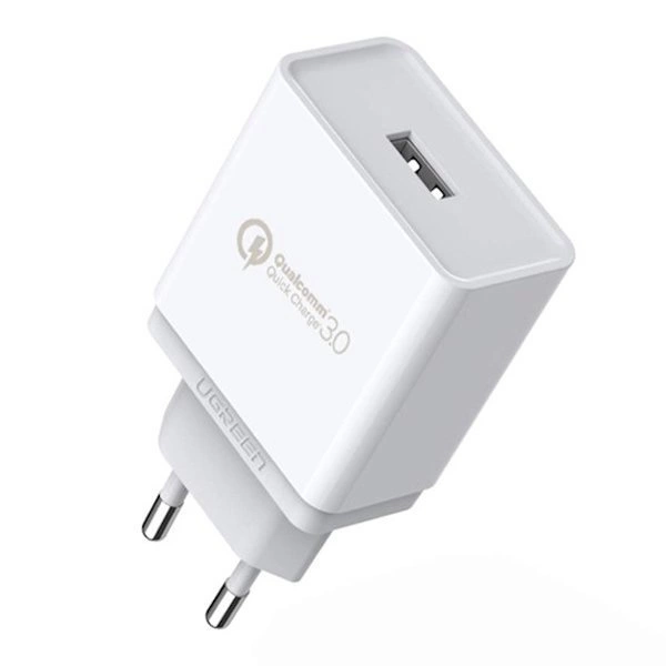 Ugreen CD122 high-speed charger Quick Charge 3.0 18W 3A USB white (10133)