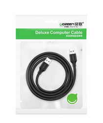 Ugreen cable USB 2.0 cable (male) - USB 2.0 (male) 0.5 m black (US128 10308)