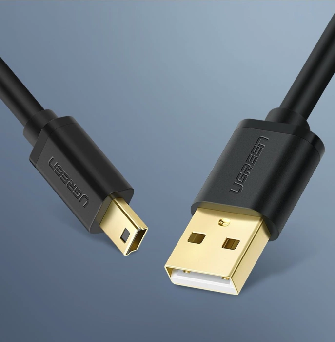 Ugreen kabel uSB auf Mini-USB 480 Mbps Kabel 3 m schwarz (US132 10386)