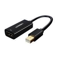 Adapter / kabel Mini DisplayPort do HDMI Ugreen MD112, 1080p, 20cm (czarny)