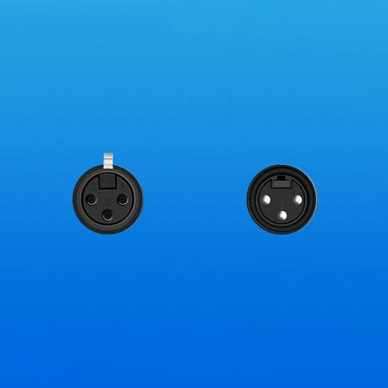 Ugreen przedłużacz kabel audio przewód mikrofonowy do mikrofonu XLR (żeński) - XLR (męski) 1 m (AV130)