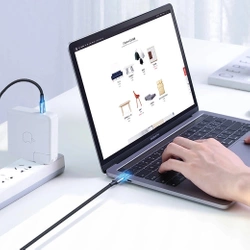 Kabel Ugreen US316 70428 USB-C - USB-C PD QC FCP 100W 5A 480Mb/s 1.5m - szary