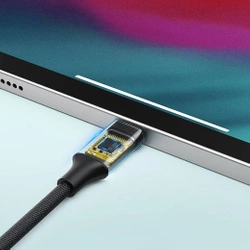 Ugreen AV161 adapter for headphones mini jack 3.5 mm (female) / USB-C (male) 10 cm - gray