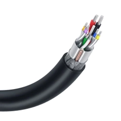 Ugreen kabel przewód USB 2.0 (męski) - USB 2.0 (męski) 0,5 m czarny (US128 10308)