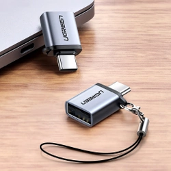Adapter USB do USB-C 3.1 UGREEN US270 (szary)