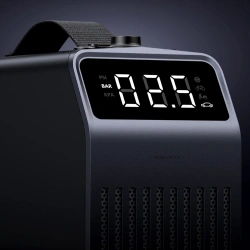 Elektrische Pumpe Ugreen 150 PSI 12V für Autoreifen mit bildschirmem digital - grau