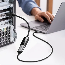 Adapter Ugreen MM137 40363 DisplayPort (Stecker) auf HDMI (Buchse) 4K / 1080p - schwarz