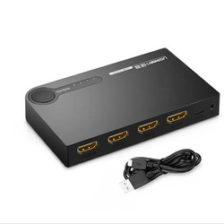 Ugreen switch splitter splitter switch HDMI - 3x HDMI 3D 4K 7.5 Gbps 36 bit per channel black (40234)