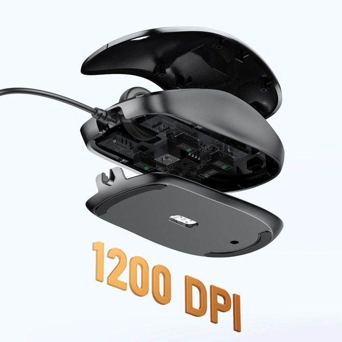Mouse Ugreen wired optical - black