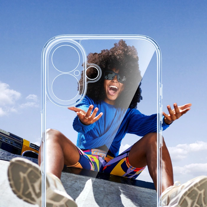 Etui Ugreen Classy Clear Protective Case na iPhone 16 Plus - przezroczyste