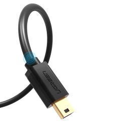 Ugreen cable uSB - mini USB 480 Mbps cable 3 m black (US132 10386)