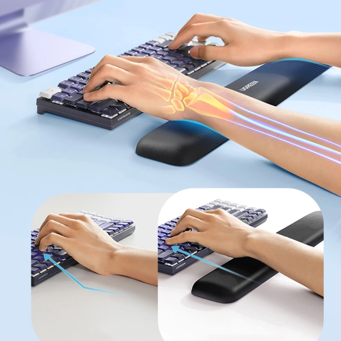 Ugreen LP699 Ergonomic Keyboard Pad - Black