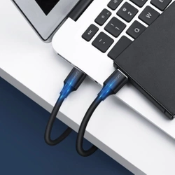 Ugreen kabel przewód USB 2.0 (męski) - USB 2.0 (męski) 0,5 m czarny (US128 10308)