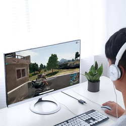 Ugreen external sound card music adapter USB - 3.5 mm mini jack 15 cm white (US205 30143)