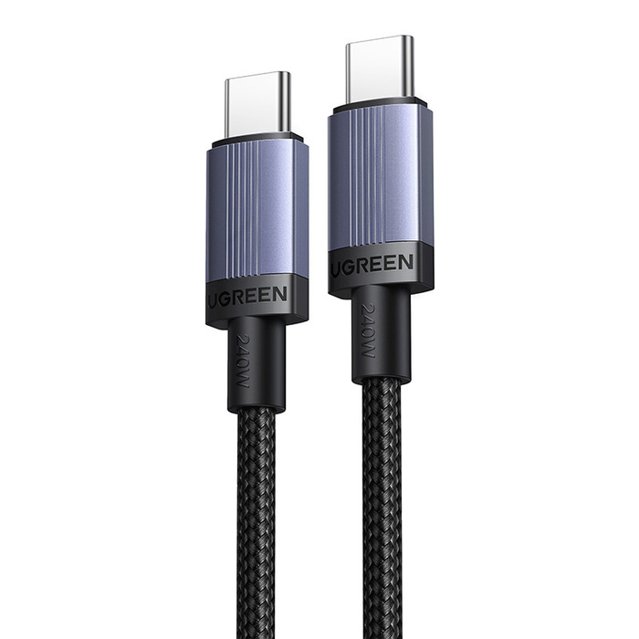 Kable USB-C do USB-C Ugreen L528, 240W, 3m (szary)