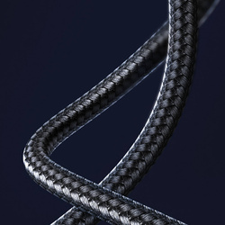 Ugreen 90° angled cable USB C - USB 2.0 480Mbps 3A 3m black (US176)