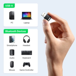 UGREEN CM390 Bluetooth 5.0 USB-Adapter (schwarz)