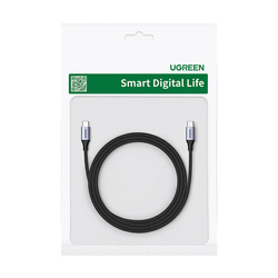 Ugreen kabel przewód USB Typ C - USB Typ C Power Delivery 240W 5A 2m szary (90440 US535)