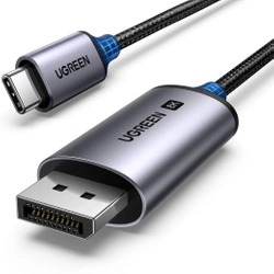 Kabel UGREEN CM556 USB-C do DisplayPort 8K 3m (czarny)